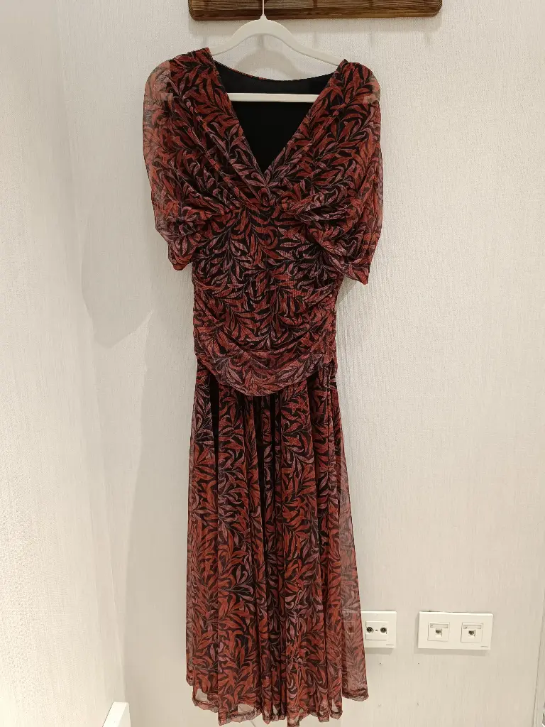 Vestido fruncido