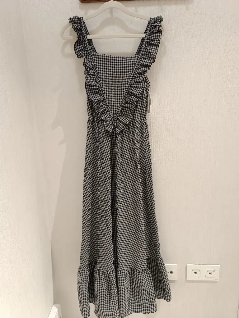 Vestido vichy mini