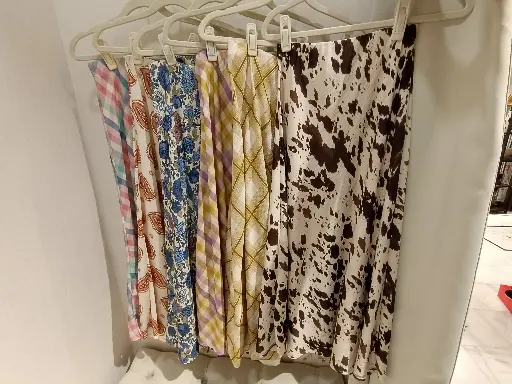 Falda estampada